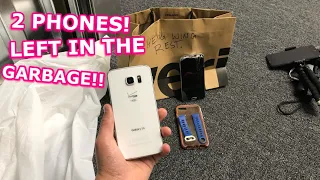 Found Garbage Phones From | Dumpster Diving