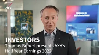 2022: Thomas Buberl presents Half Year Earnings  | AXA