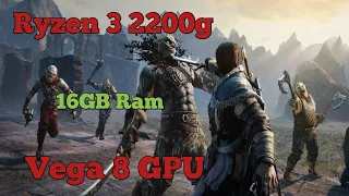 Middle Earth || Ryzen 3 2200g || vega 8 GPU