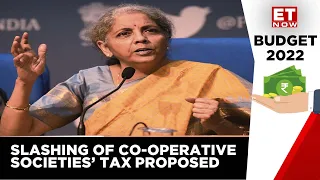 Finance Minister Nirmala Sitharaman On Cooperative Societies And Taxes | Budget 2022