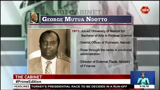 The Cabinets I George Mutua Ndotto, one of President Daniel arap Moi’s point men in Ukambani