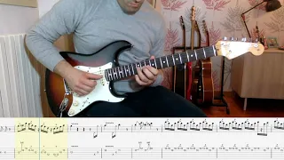 Dire Straits: Sultans Of Swing  - Second Guitar Solo with Tabs