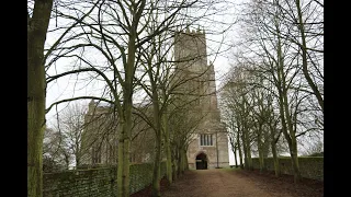 Church of St Mary and All Saints and Castle Ruins in Fotheringhay, United Kingdom