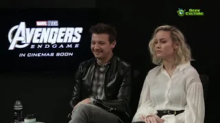 Avengers: Endgame Korea | Interview with Jeremy Renner, Brie Larson and the Russo Brothers