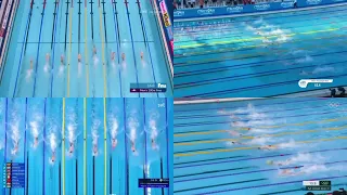 All the 100free medal favorites in one video! Dressel-Chalmers-Pan-Popovici