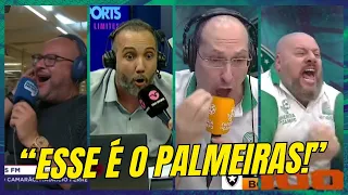 EMOCIONANTE! AS MELHORES NARRAÇÕES DO GOL DA VIRADA DO PALMEIRAS EM CIMA DO BOTAFOGO