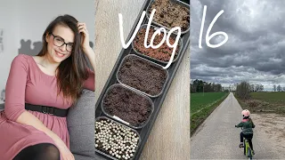 Klíčky, aprílový počasí, padání vlasů | vlog #16/2022 | MaruškaVEG