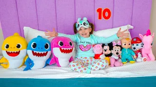 Ten in the Bed | Learn Numbers | Vania Mania Nursery Rhymes & Kids Songs