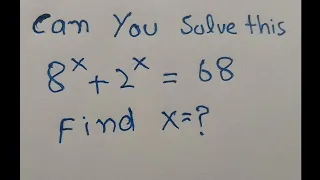 Nice algebra Math simplification | solve for x | Math olympiad | Math | #exponents