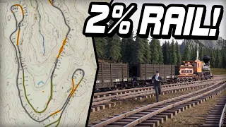 Developer Shows Why 2% Grade is Truly NOT The Best in Railroads Online!