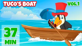 Tuco's boat Vol. 1 - Giramille 37 min | Kids Song