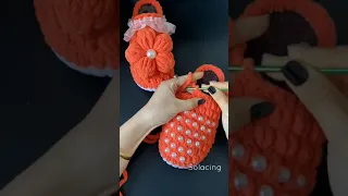 How to Make Shoe at Home 🥿 Handmade Sandals #Shorts .(1)