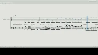 Allan Holdsworth's most terrifying lick? Transcription