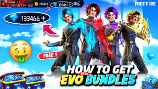 How To Get Free Evo Bundles 🔥|| Secret Trick 🤫 *must watch* || Garena Free Fire