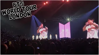 BTS Love Yourself World Tour in London O2 Arena Fancam