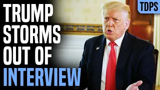 Trump Explodes, Walks Out of 60 Minutes Interview