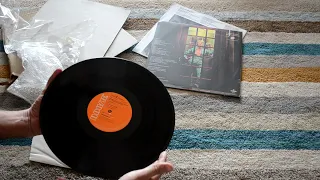 Vinyl record LP unboxing - The Rise and Fall of Ziggy Stardust the Spiders from Mars ASMR unboxing