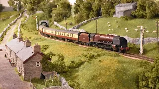 Steam Trains at Speed - Yorkshire Dales Model Railway