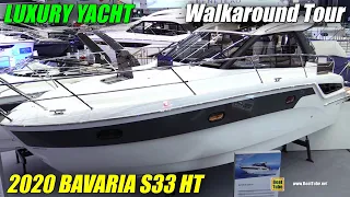 2020 Bavaria S33 HT Motor Yacht - Walkaround Tour - 2020 Boot Dusseldorf