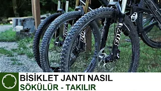 BİSİKLET JANTI NASIL SÖKÜLÜR - TAKILIR