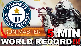 GUINNESS RECORD in GUN MASTER? *5:04 Minutes* - Battlefield 4