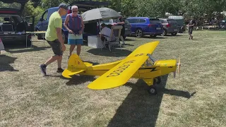 4 m Piper J-3 Cub - Engine roar