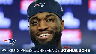 Joshua Uche: "There is no place I would rather be." | New England Patriots Press Conference