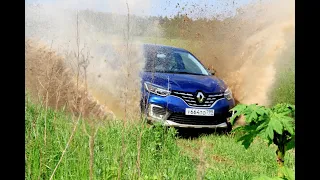 Новый Renault Kaptur 2020 в колее не пропадет. Тест драйв в глубокой грязи.