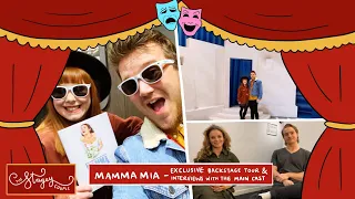 MAMMA MIA UK TOUR exclusive backstage tour and cast interviews