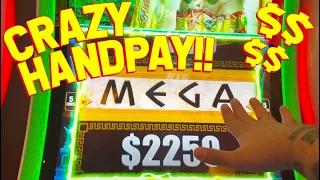 HANDPAY FROM NEPTURE!! with VegasLowRoller on Neptune Power Link Slot Machine!!