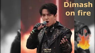 ⚜️огненный Димаш Dimash on #fire @dkmediaeurope подпишись subscribe