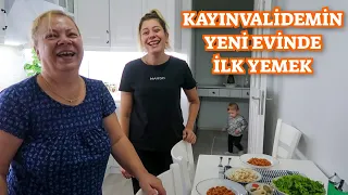 KAYINVALİDEMİN YENİ EVİNDE AİLECE İLK YEMEĞİMİZ🌸KALABALIK BİR AKŞAM