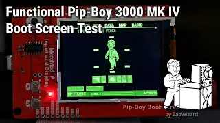 Pip Boy 3000 Mk IV, Boot Screen Teaser