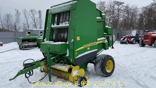 John Deere 592 пресс-подборщик