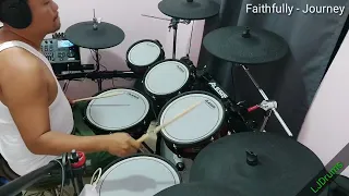 Faithfully - Journey (drum cover clip)