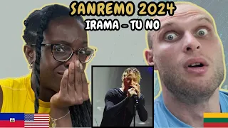 Irama - Tu No Reaction (Italy 🇮🇹 SANREMO 2024) | FIRST TIME LISTENING TO IRAMA