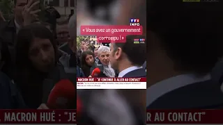 Échange très tendu lors du déplacement d’Emmanuel Macron en Alsace