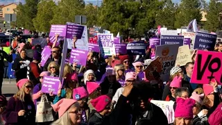 National Women's March held in Las Vegas