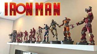 Hot Toys Iron Man Collection I II III Avengers I II - Updated