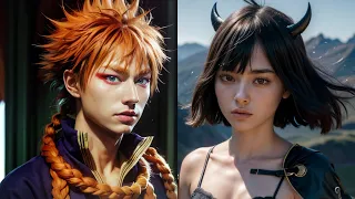 AI Renders Black Clover Characters in Real Life 4K