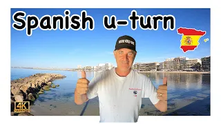 Spanish news today torrevieja vlog(u-turn in Spain)torrevieja costa Blanca Spain