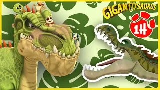 Giganto's Adventures | 1H FULL EPISODES Compilation | Dinosaurs Cartoons |Gigantosaurus Multilingual