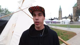 Teepee erected on Parliament Hill was for ceremony, not protest