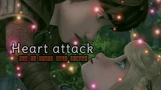 (Hiccstrid)Heart attack 2 (HTTYD) how to train your dragon