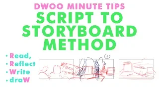 Dwoo Minute Tip -  Script to Storyboard Method