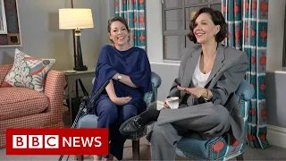 Olivia Colman and Maggie Gyllenhaal talk about The Lost Daughter  - BBC News