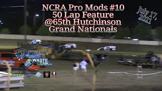 NCRA Modifieds #10, 50 Lap Feature, 65th Hutchinson Grand Nationals, 07/17/21