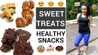 3 X 3 INGREDIENTS HEALTHY SNACKS / SWEET TREATS | HEALTHY RECIPES // EatThisBurnThatTV