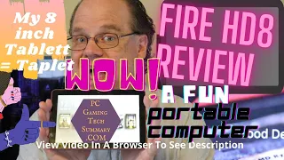 Fire HD 8 2020 Review Is Fire HD8 Worth It? My 8 Inch Amazon HD8 tablet at PC Gaming Tech Summary