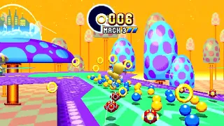 Sonic Mania Plus - Mania Mode All Chaos Emeralds Super Ray